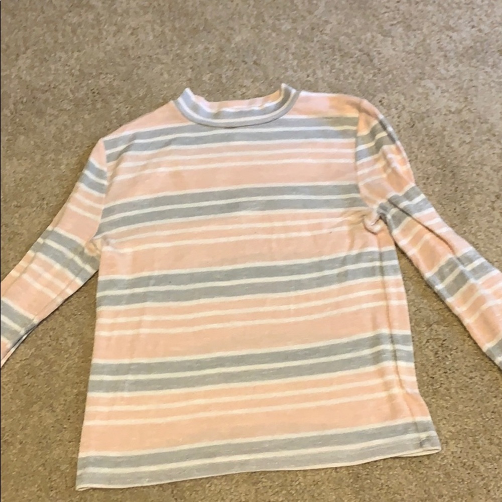 Mock neck long sleeve